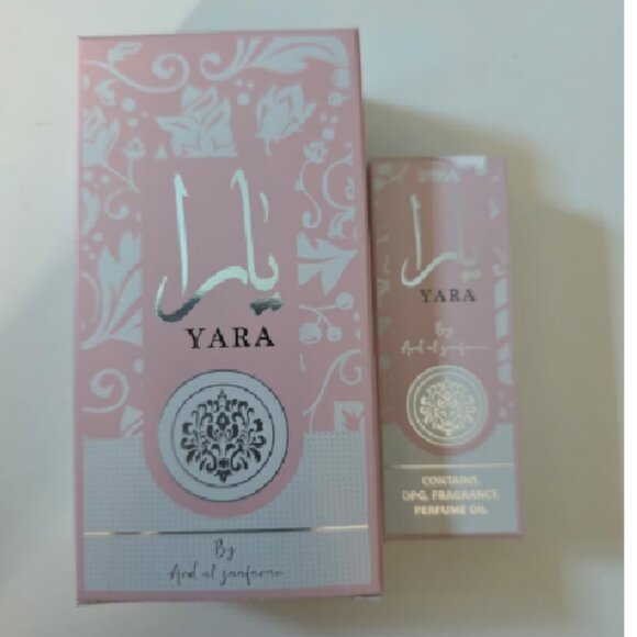 Lattafa Yara 2-piece Fragrance Bundle for Women (3.4 Oz Eau de Parfum Spray - Picture 1 of 2